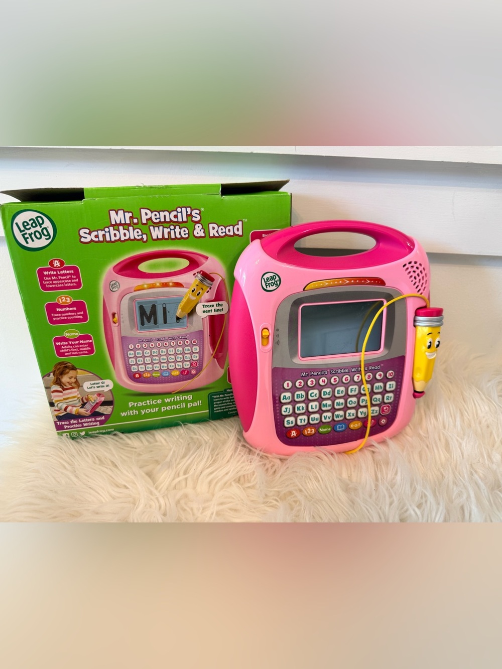 💫2/$25 •  LeapFrog Mr. Pencil's Scribble, Write & Read Educational Toy